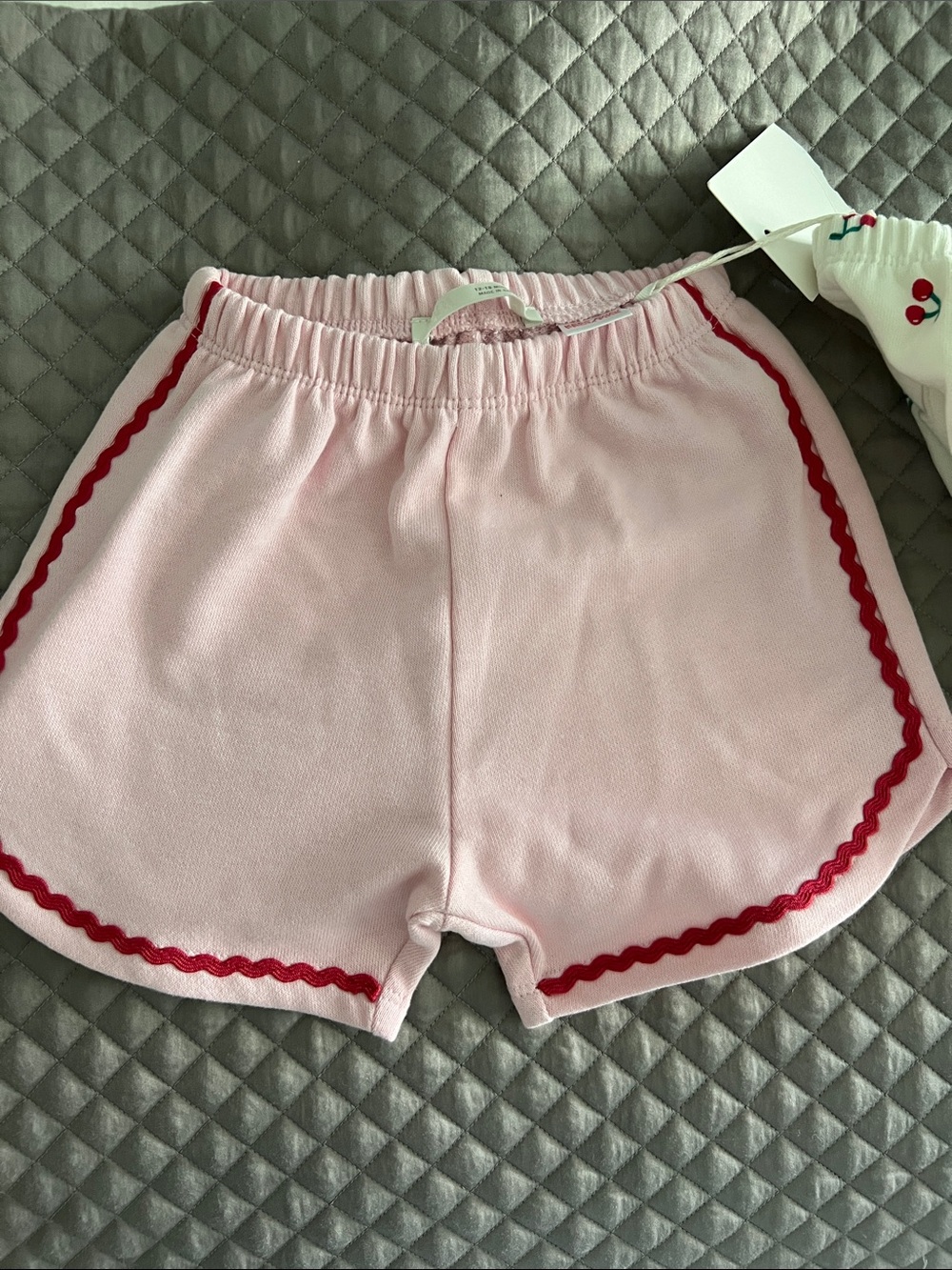 Zara Pink Athletic Shorts Set